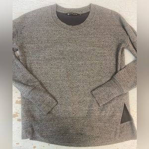 Athleta COASTER LUXE sweater gray S new without tag
